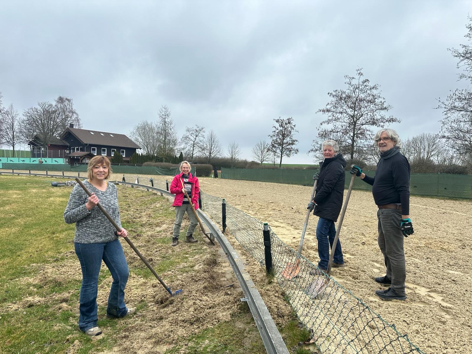 2. Arbeitseinsatz - Viele Hände, schnelles Ende!